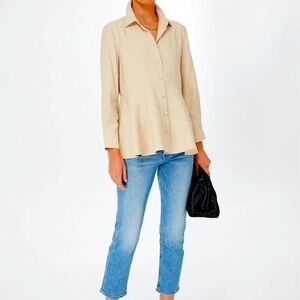 Tan Ashlen Blouse from Tuckernuck